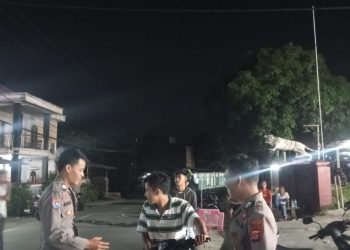 Kapolsek Leuwidamar Polres Lebak, Pimpin Apel Sekaligus Pelaksanaan Kegiatan (KRYD) Gabungan
