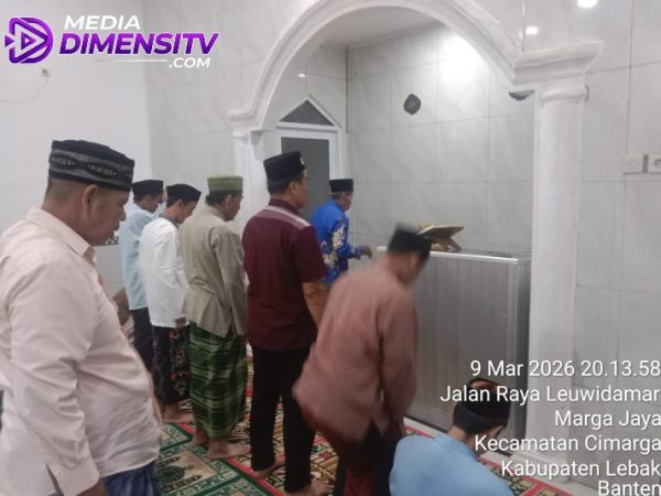Giat Kapolsek Cimarga Polres Lebak Laksanakan Tarawih Keliling