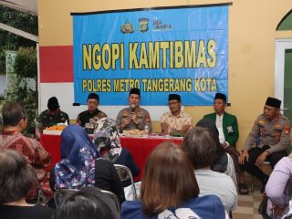 Dari Kentongan hingga Call Center 110, Polisi Ajak Warga Poris Jaya Jaga Lingkungan