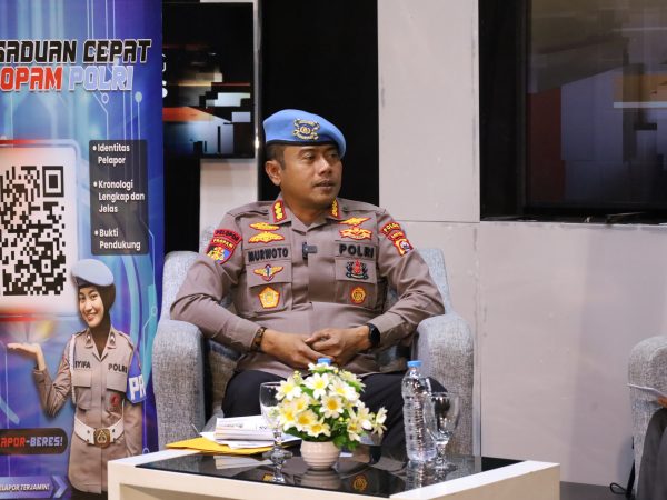 Lewat Talkshow Bidpropam Polda Banten Sosialisasikan Layanan Pengaduan Masyarakat Berbasis QR Code