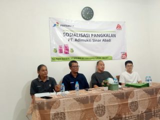 Sosialisasi Pangkalan PT Adimukti Sinar Abadi Perkuat Sinergi dengan Mitra