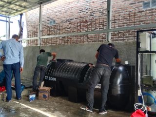 Dapur MBG Yayasan Amanah Cinta Indonesia Mulai Pakai IPAL Sesuai Standar BGN
