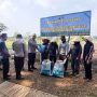 Dukung Program Asta Cita Presiden RI, Polres Metro Tangerang Kota Tanam Jagung Pipil Di Batuceper