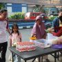 Polres Lebak Gelar "Jumat Berkah", Berbagi Makanan Gratis Hingga Sosialisasi Layanan Digital Kepolisian