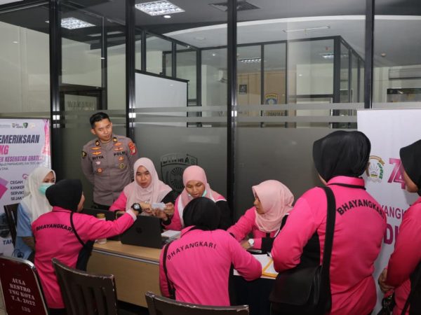 Kapolres Metro Tangerang Kota Ajak Personel Jaga Kesehatan Di Momen Menyambut Hari Bhayangkara ke-80