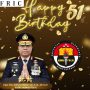 Ketum FRIC H. Dian Surahman Sampaikan Ucapkan Selamat Ulang Tahun ke-51 Kadivhumas Polri Irjen Pol. Johnny Eddizon Isir