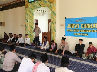 Jumat Curhat di Pinang, Kapolres Ajak Orang Tua Lebih Awasi Pergaulan Anak