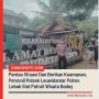 Pantau Situasi Dan Berikan Keamanan, Personil Polsek Leuwidamar Polres Lebak Giat Patroli Wisata Baduy