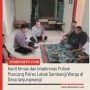 Kanit bimas dan bhabinmas Polsek Muncang Polres Lebak Sambangi Warga di Desa tanjungwangi