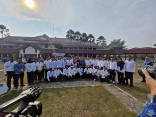 Dukung Ekonomi Kerakyatan, Rutan Kelas I Tangerang Hadiri Upacara Hari Koperasi ke-79 di Puspemkab Tangerang