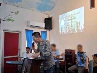 Perkuat Pembinaan Rohani, Rutan Kelas I Tangerang Gelar Ibadah Rutin bagi Warga Binaan Kristen