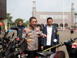 Merasa Kehilangan Motor? Cek Sekarang! Polda Banten Amankan 13 Sepeda Motor Hasil Curanmor, Pengambilan Gratis bagi Pemilik Sah