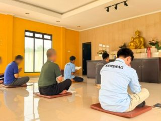 Rutan Kelas I Tangerang Perkuat Pembinaan Spiritual Warga Binaan Buddha Bersama Kementerian Agama