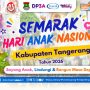Bupati Kabupaten Tangerang Maesyal Rasyid dan Kadis DPPPA Kabupaten Tangerang H. Asep Suherman Ucapkan Selamat Hari Anak Nasional 2026