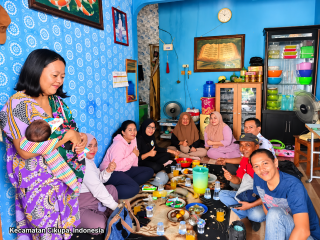 Syukuran Pemberian Nama Shanika Chelsea Putri Dinata , Putri Ketiga Ibu Maryana Dan Rio