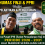 Humas FWJI, PPRI Hadiri Pelantikan dan Pengukuhan Pengurus Pusat IPHI (Ikatan Persaudaraan Haji Indonesia) Periode 2026 - 2031 Haji Mabrur Sepanjang Hayat