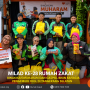 Milad ke-28 Rumah Zakat, Bingkisan Muharam dan GASPOL Bikin Bahagia Pengemudi Ojol di Tangerang Selatan