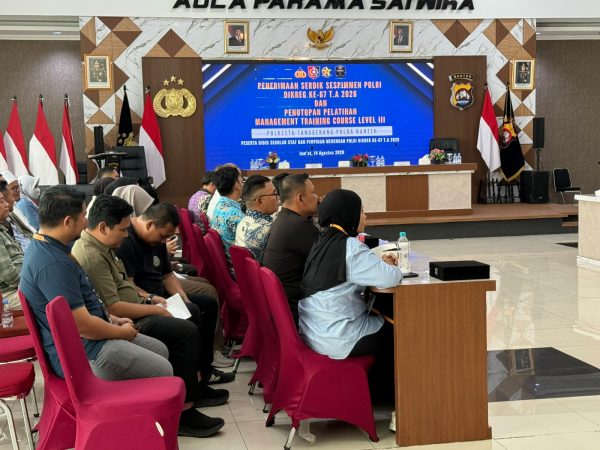 Latihan Management Course Sespimmen Polri: Industri Aman, Ekonomi Bertumbuh