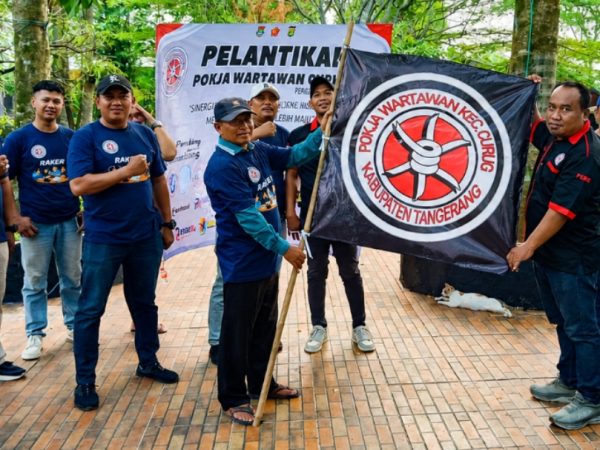 Perkuat Organisasi dan Profesionalisme, Pokja Wartawan Curug Gelar Pelantikan dan Raker