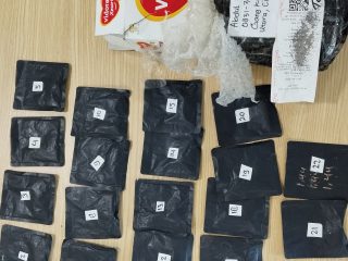 Satresnarkoba Polres Metro Tangerang Kota Ungkap Peredaran MDMB-4en-PINACA, 76,35 Gram Diamankan