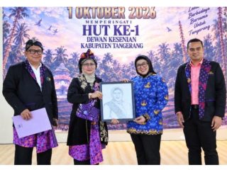 HUT Ke-1 DKKT, Wabup Intan Dorong Pelestarian Seni, Budaya, dan Kuliner Tangerang