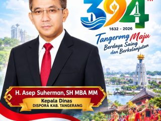 HUT ke-394 Kabupaten Tangerang, Kadis H. Asep Suherman Sampaikan Ucapan dan Harapan