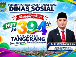 HUT ke-394 Kabupaten Tangerang Jadi Momentum Perkuat Pelayanan dan Pembangunan Berdampak
